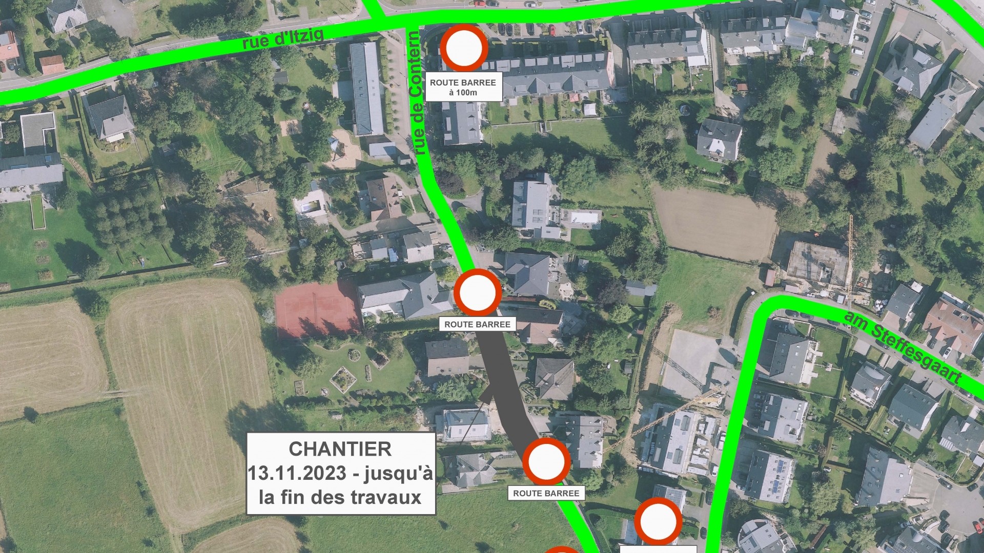 2023113 Route barrée