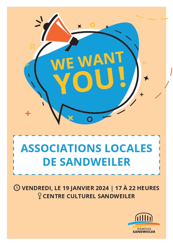 Présentation associations locales 19/01/2024 - Flyer