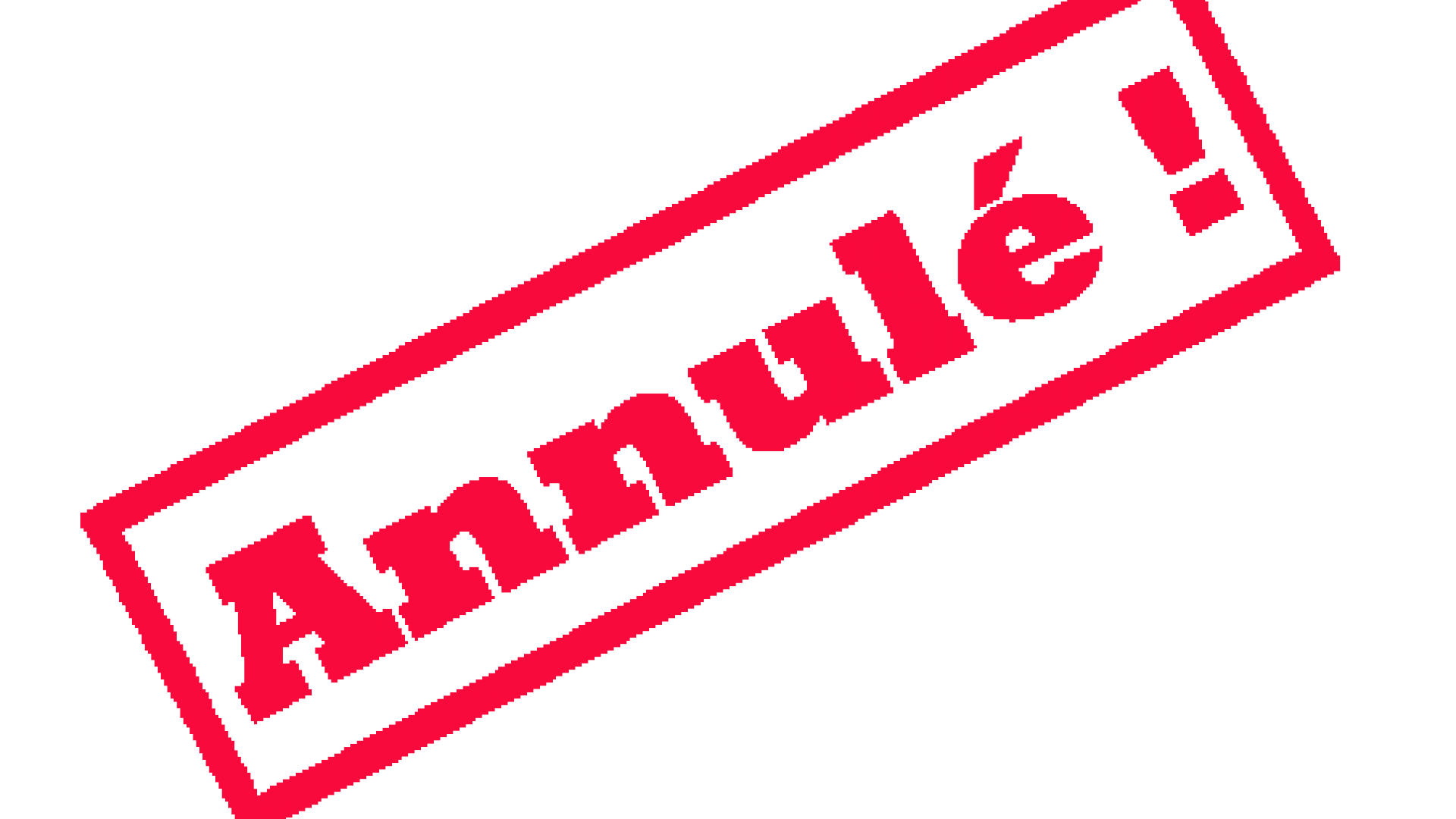annulé
