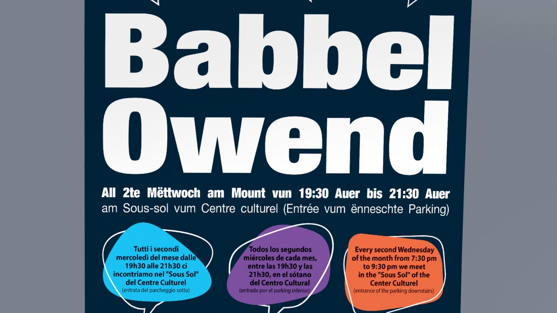 MOCKUP Affiche-Babbelowend 2022