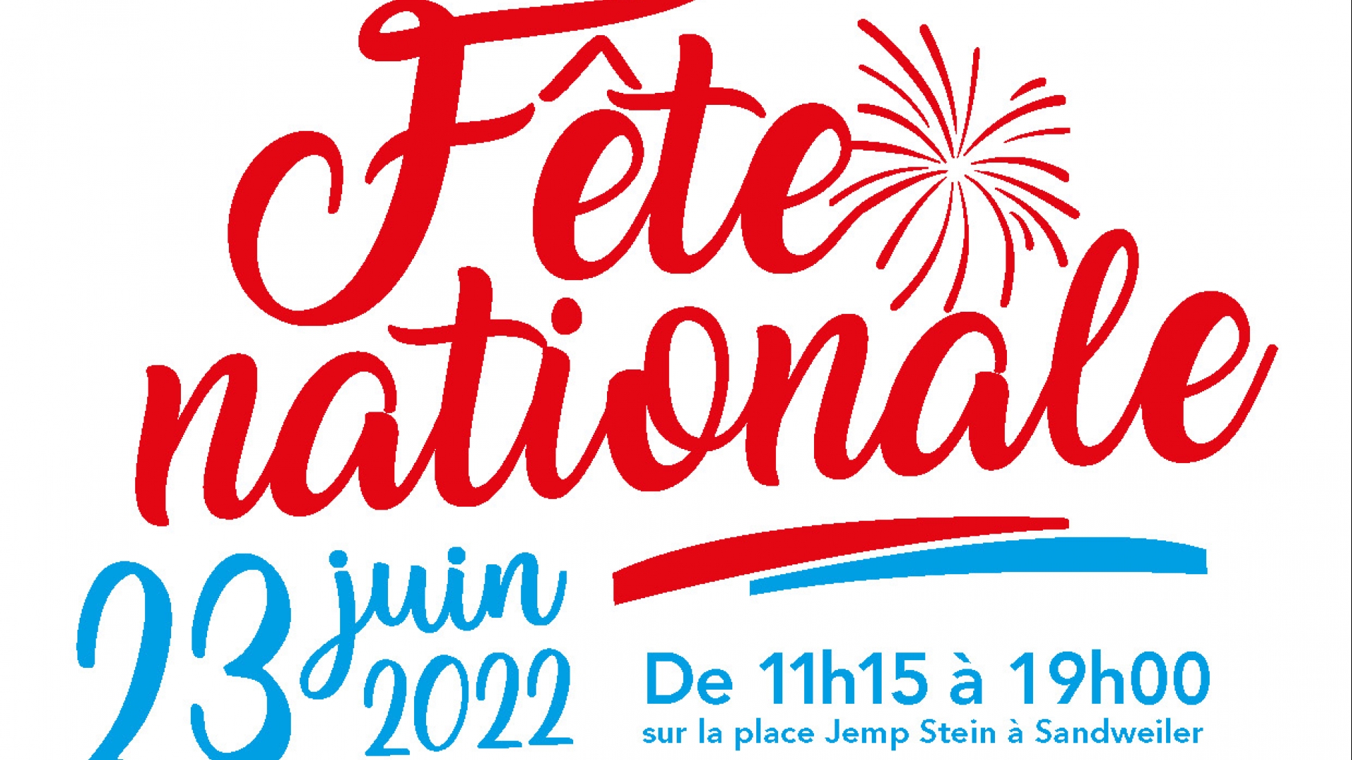 Fete nationale 2022 Banner