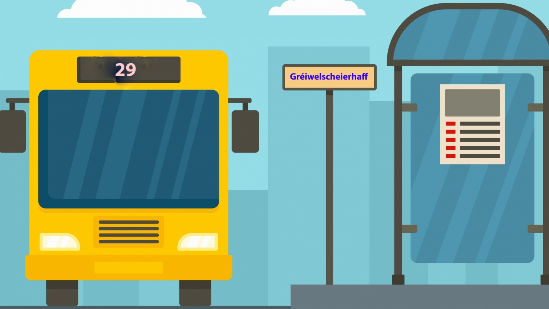 arrêt bus Gréiwelscheierhaff