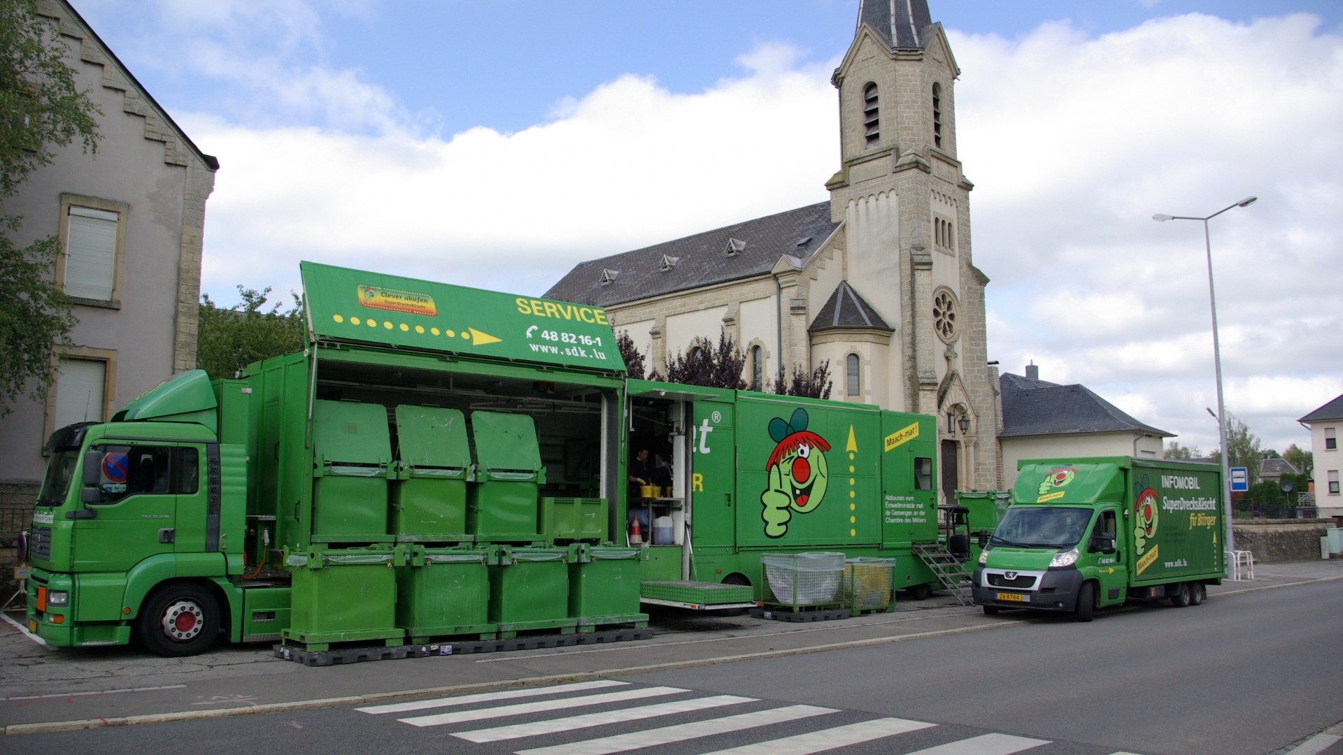 Superdréckskescht - Sandweiler