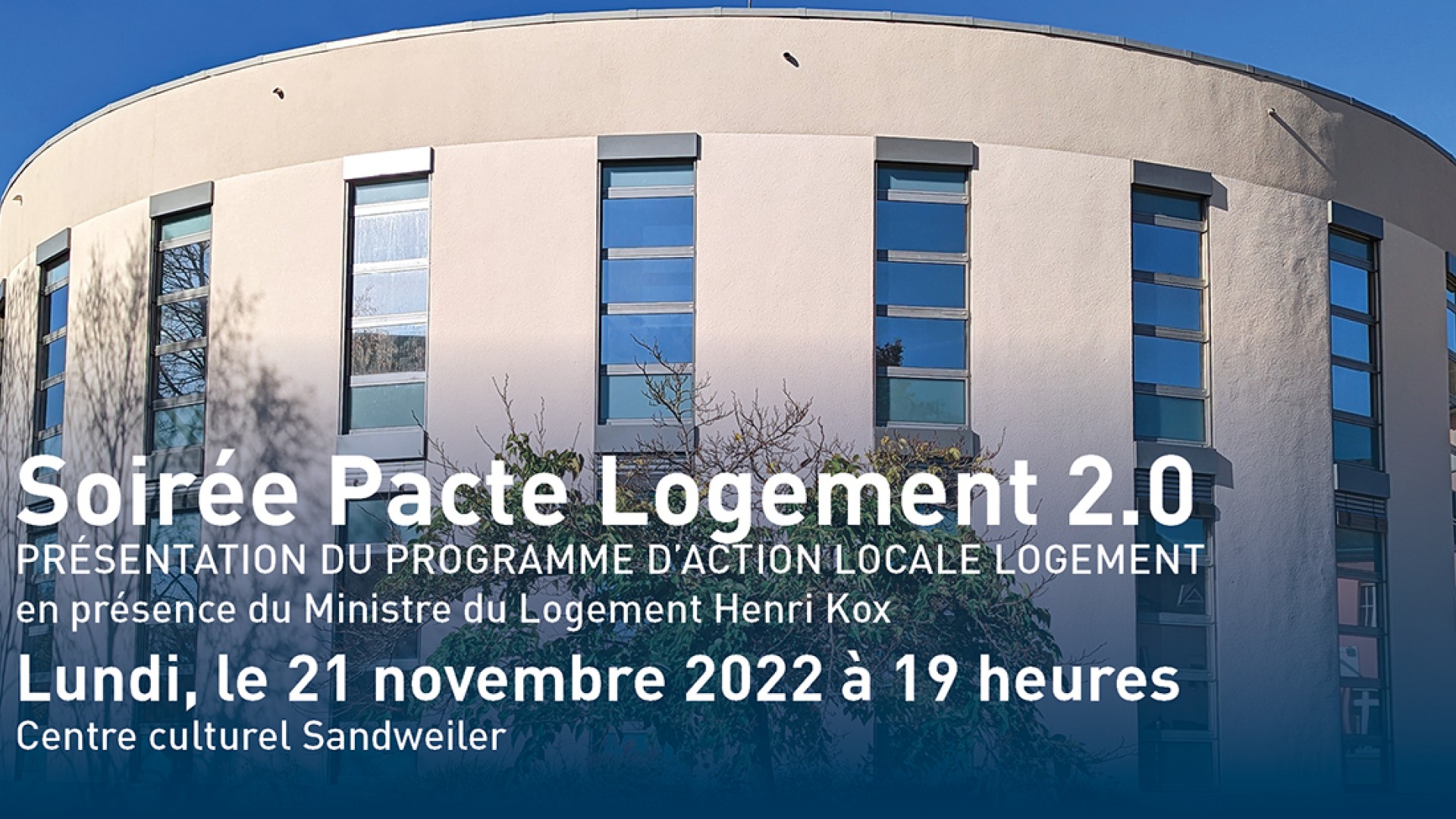 Pacte logement 2.0 - Facebook Event