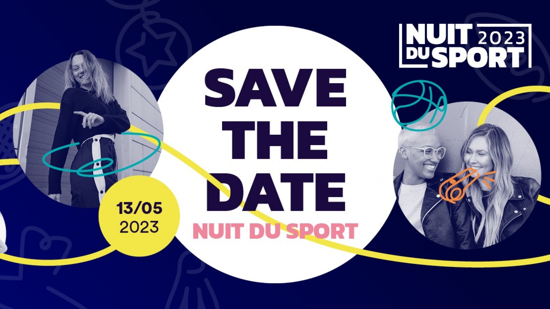 Nuit du Sport 2023 - Save the Date2