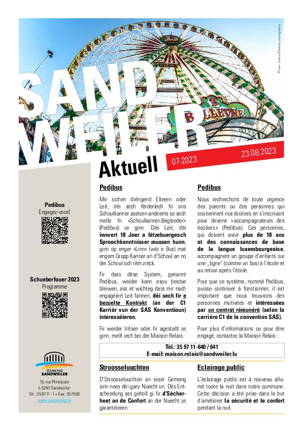 Sandweiler Aktuell 07-2023