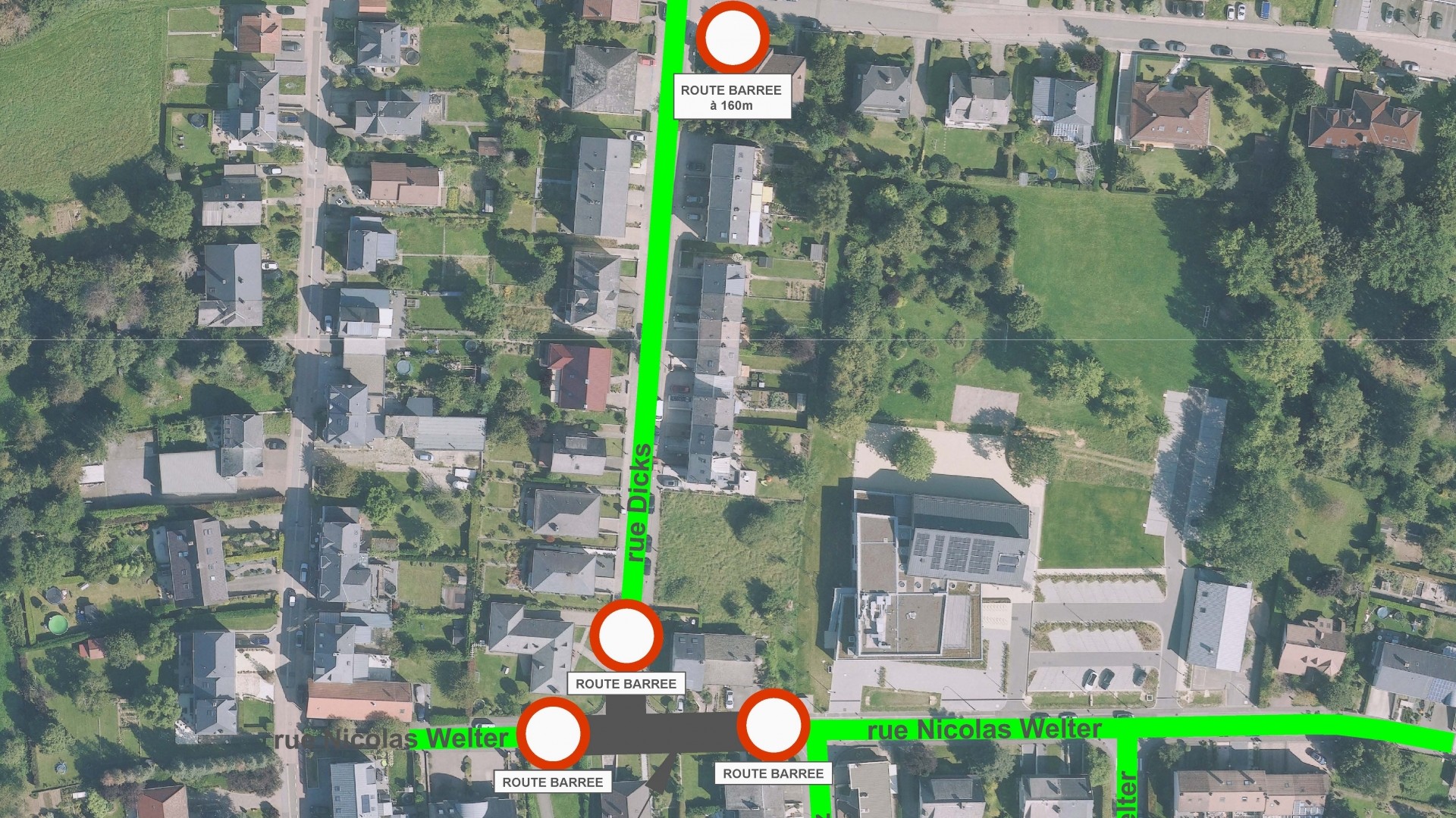 Chantier rue Nicolas Welter